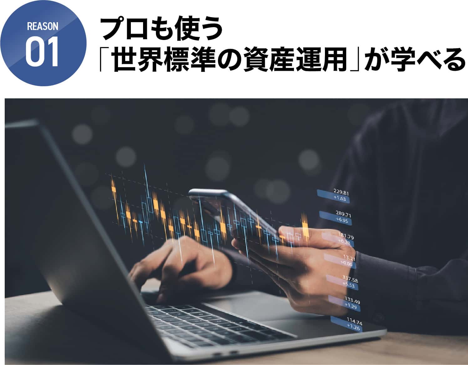 プロも使う「世界標準の資産運用」が学べる